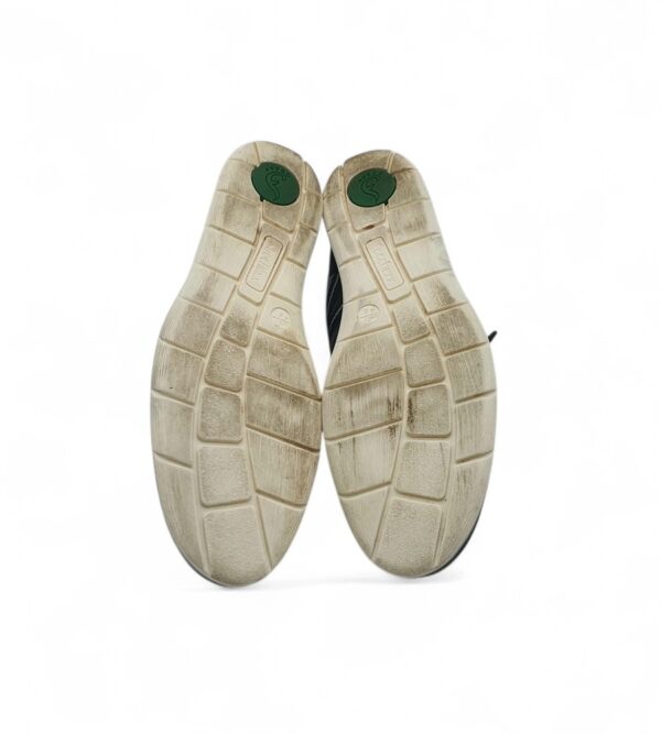 Saboti dama Footflexx 37, material textil, imitatie de piele, negru - imagine 5