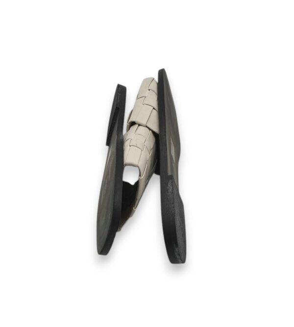 Saboti dama Schuh 38, piele, gri - imagine 4