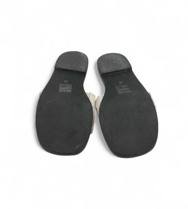 Saboti dama Schuh 38, piele, gri - imagine 5