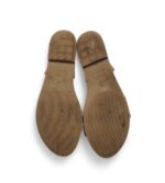 Sandale dama 38, imitatie de piele, maro - imagine 4