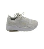 Adidasi barbati Nike 41, material textil, imitatie de piele, alb