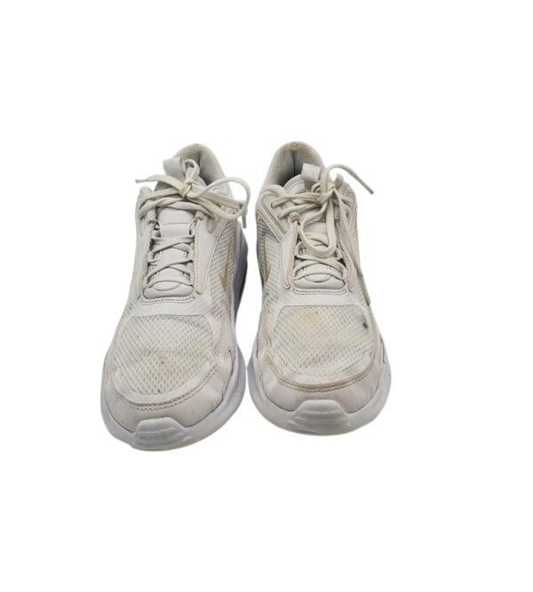 Adidasi barbati Nike 41, material textil, imitatie de piele, alb - imagine 3