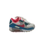 Adidasi dama NIke 38, material textil, piele, alb albastru