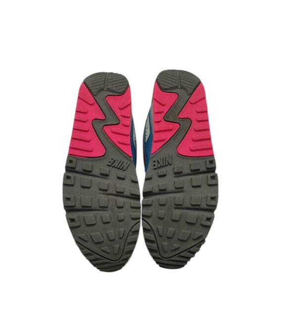 Adidasi dama NIke 38, material textil, piele, alb albastru - imagine 5