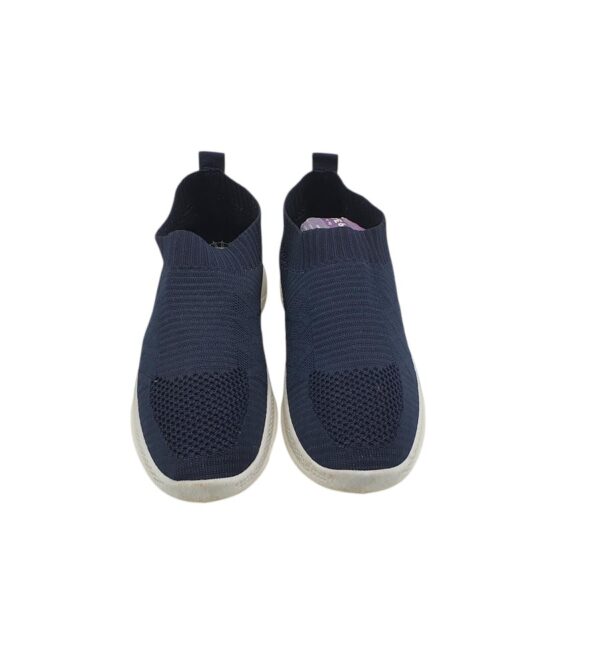Adidasi dama 38, material textil, bleumarin - imagine 3