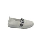 Espadrile dama 36, material textil, alb