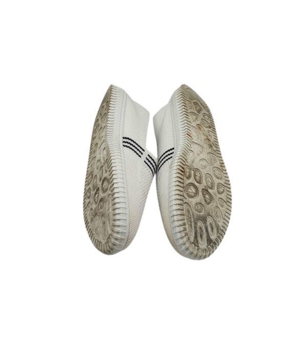 Espadrile dama 36, material textil, alb - imagine 5