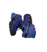 Adidasi dama Salomon 36, material textil, imitatie de piele, albastru - imagine 4