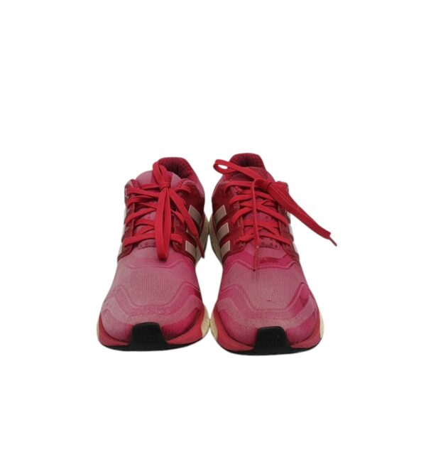 Adidasi dama Adidas 40, material textil, rosu roz - imagine 3