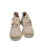Adidasi dama Skechers 39, material textil, bej - imagine 3