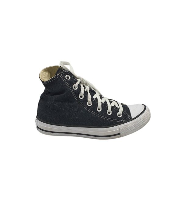 Tenisi dama Converse 39, material textil, negru - imagine 1