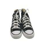 Tenisi dama Converse 39, material textil, negru - imagine 3