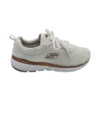 Adidasi barbati Skechers 40, material textil, alb