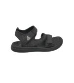 Sandale barbati Peak 42, material textil, negru