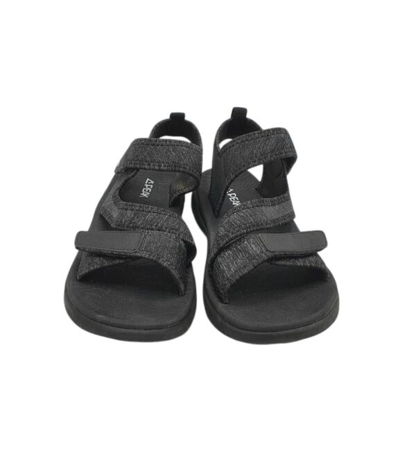 Sandale barbati Peak 42, material textil, negru - imagine 3
