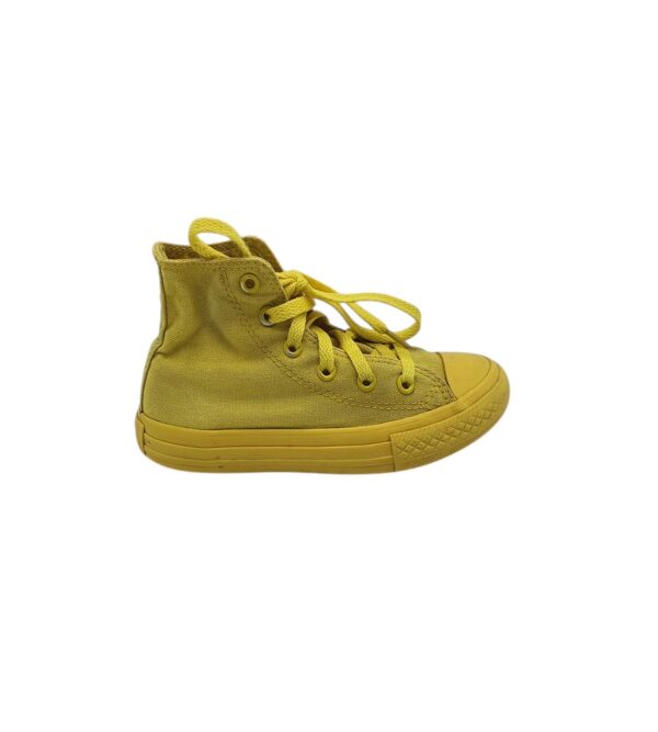 Tenisi copii Converse 30, material textil, galben - imagine 1