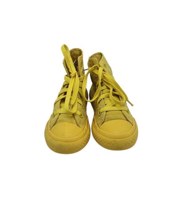 Tenisi copii Converse 30, material textil, galben - imagine 3