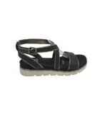 Sandale dama Catwalk 38, imitatie de piele, negru