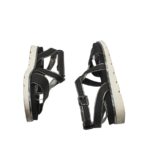 Sandale dama Catwalk 38, imitatie de piele, negru - imagine 4