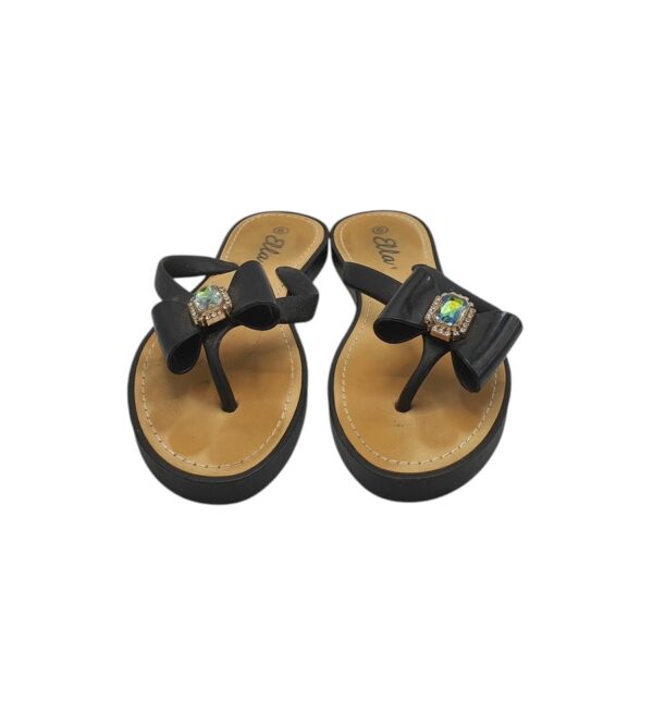 Slapi dama ELLA 39, alte materiale , negru - imagine 3