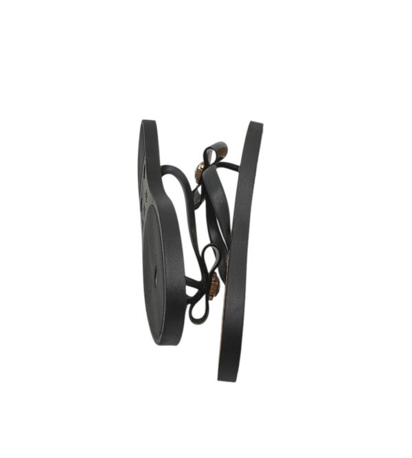 Slapi dama ELLA 39, alte materiale , negru - imagine 4