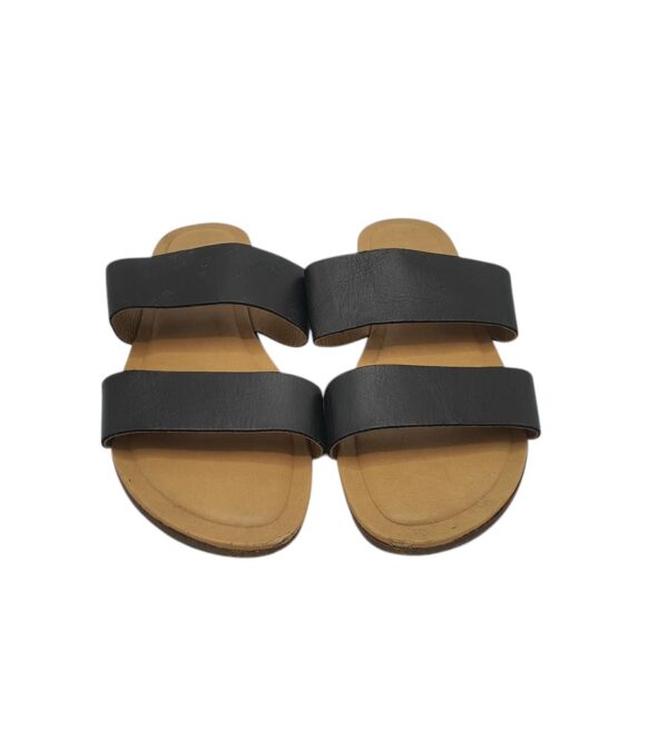 Saboti dama Next 38, imitatie  de piele, negru - imagine 3