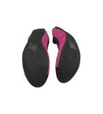 Balerini dama Juliet 39, material textil, roz negru - imagine 5