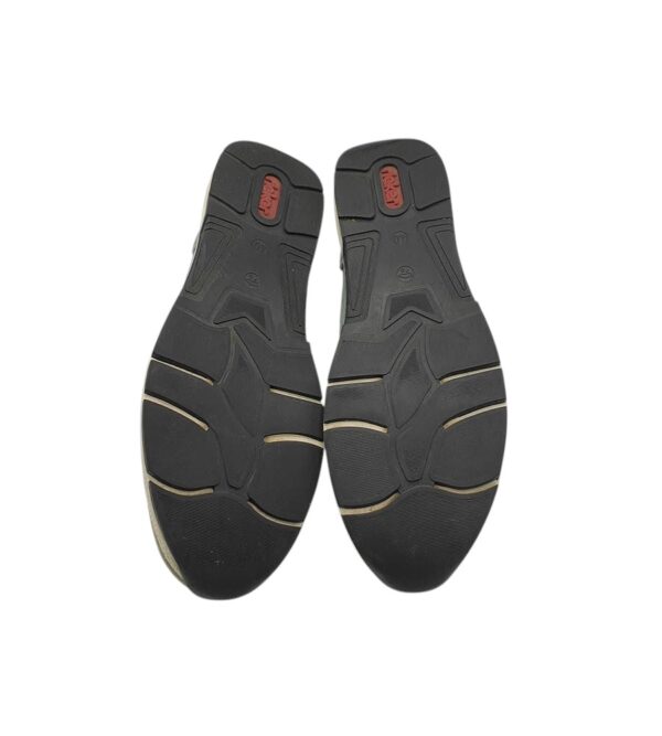 Adidasi dama Rieker 40, piele intoarsa, material textil, gri - imagine 5