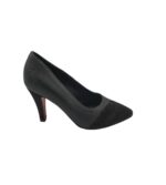 Pantofi dama Glecer 36, piele, negru