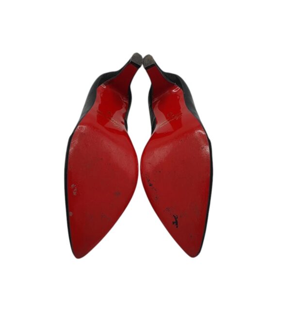 Pantofi dama Glecer 36, piele, negru - imagine 5