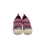 Tenisi copii Clarks 27, material textil, roz alb - imagine 3