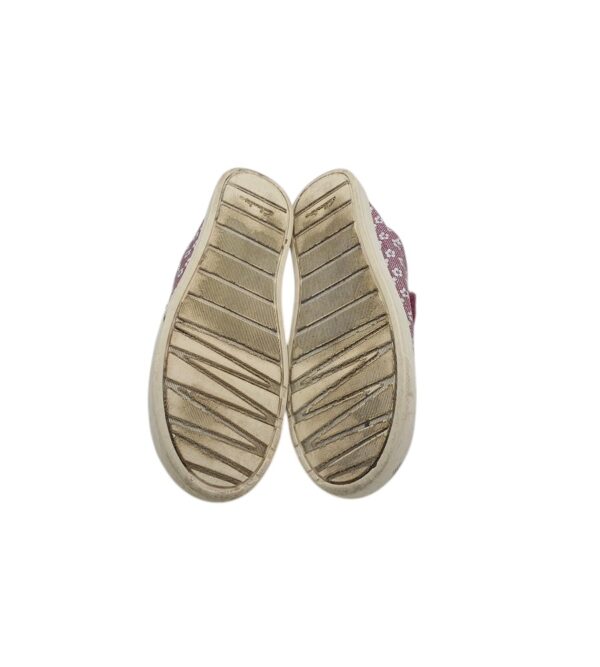 Tenisi copii Clarks 27, material textil, roz alb - imagine 5