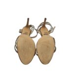 Sandale dama Quiz 41, imitatie de piele, argintiu, auriu - imagine 5
