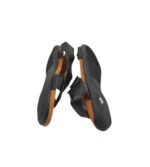 Sandale dama 40,imitatie de piele, negru - imagine 4
