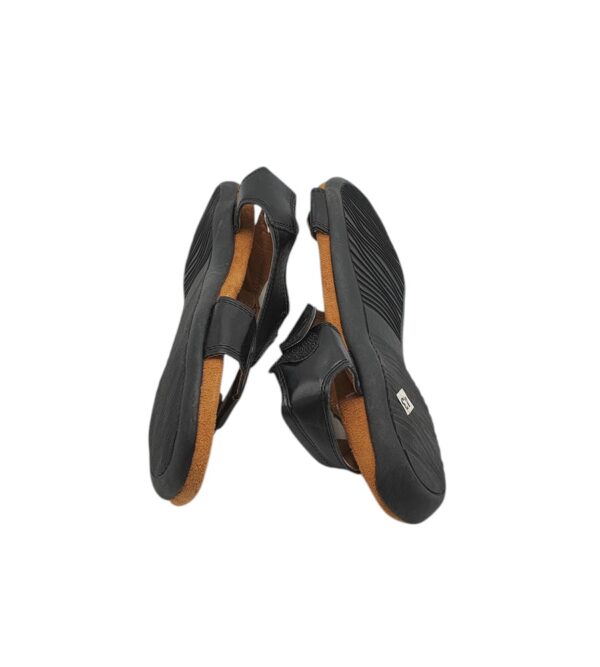 Sandale dama 40,imitatie de piele, negru - imagine 4