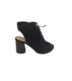 Sandal dama Primark 36, material textil, negru