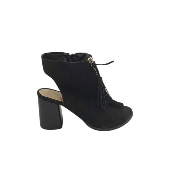 Sandal dama Primark 36, material textil, negru - imagine 1