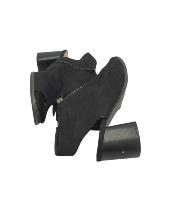 Sandal dama Primark 36, material textil, negru - imagine 4