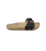 Saboti dama 42, piele, negru