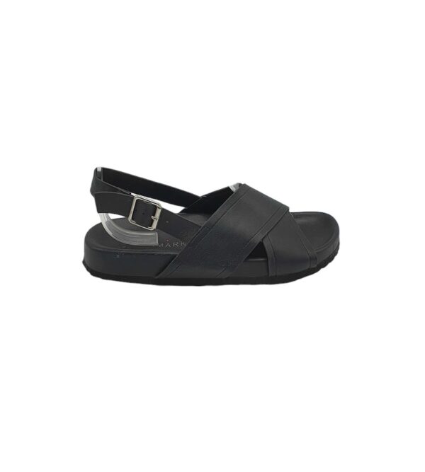 Sandale dama Primark 38, imitatie de piele, negru - imagine 1