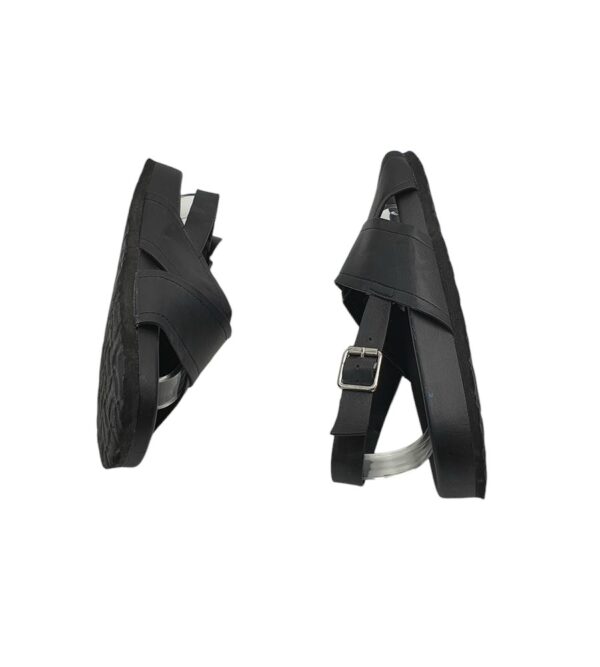 Sandale dama Primark 38, imitatie de piele, negru - imagine 4