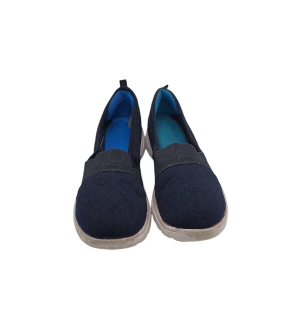 Espadrile dama F&F 39, material textil, bleumarin - imagine 3