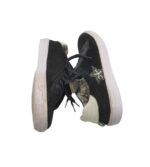 Tenisi dama Zebra 40, piele intoarsa, negru - imagine 4
