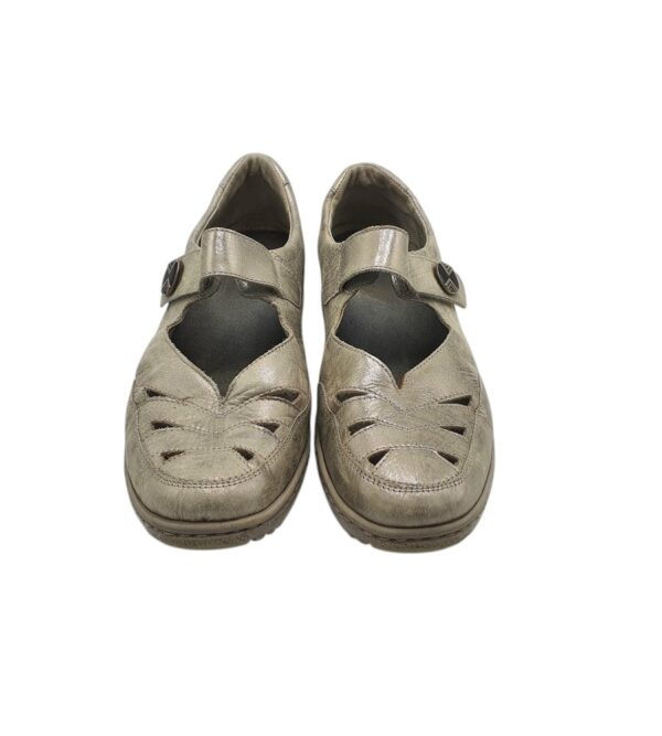 Pantofi  dama Waldlaufer 41, piele, gri - imagine 3