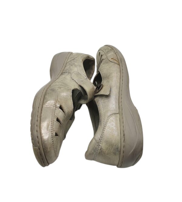 Pantofi  dama Waldlaufer 41, piele, gri - imagine 4