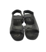 Sandale barbati Walkmaxx 44, material textil, imitatie de piele, negru - imagine 3