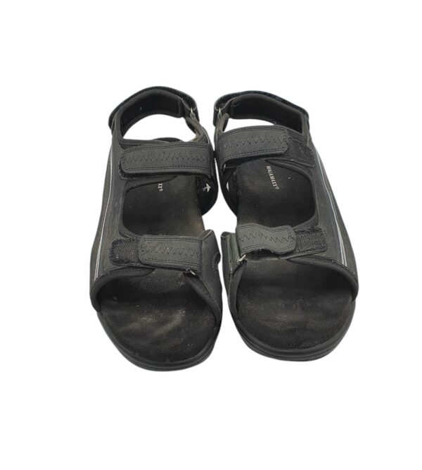 Sandale barbati  Walkmaxx 44, material textil, imitatie de piele, negru - imagine 3