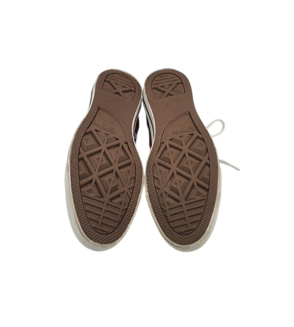 Tenisi dama Converse 36, material textil, visiniu - imagine 5