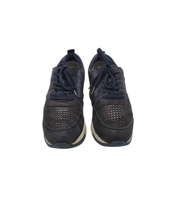 Adidasi dama Tamaris 39, piele intoarsa , negru - imagine 3