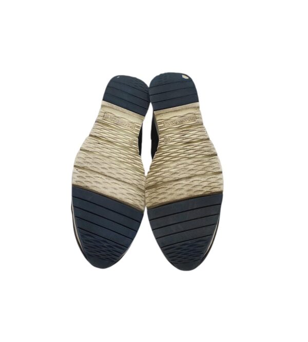 Adidasi dama Tamaris 39, piele intoarsa , negru - imagine 5